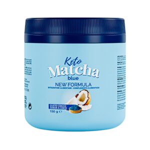 Keto Matcha Blue Confezione da 150 g di polvere