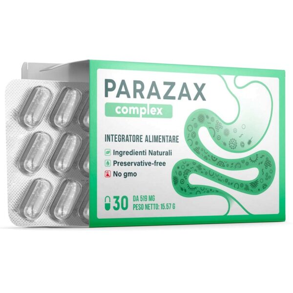 Parazax Complex supporto naturale per l’equilibrio intestinale